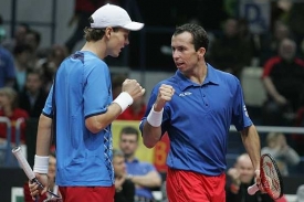 Tomáš Berdych a Radek Štěpánek.