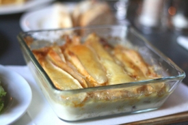 Zimní tartiflette ze Savojska.