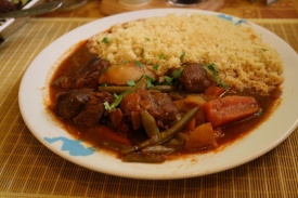 Jehněčí kuskus.