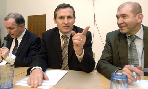 Jiří Čunek(vlevo) a Marián Hošek Jiří Čunek(vlevo) a Marián Hošek