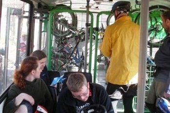 Kola v cyklobusu.