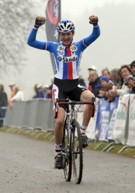Cyklokrosař Lubom&iacute;r Petru&scaron;
