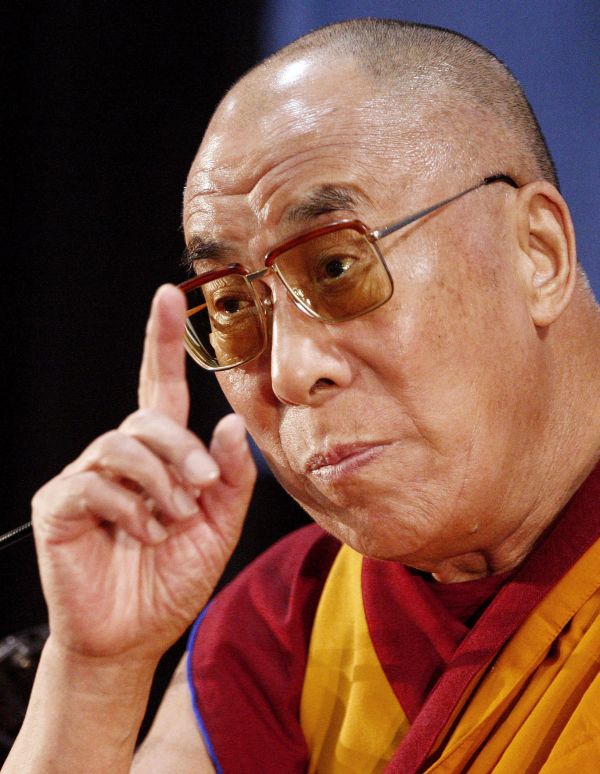 Tibetský dalajlama.