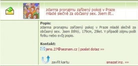Inzerát ze serveru espolubydleni.cz.