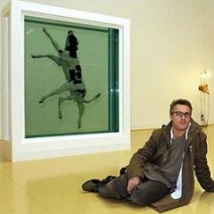 Bude Damien Hirst vystavovat v Galerii Václava Špály?