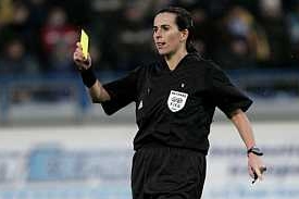 Fotbalová rozhodčí Dagmar Damková. 