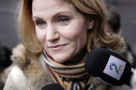 Vůdkyně Socialistick&eacute; lidov&eacute; strany Helle Thorning-Schmidtov&aacute;