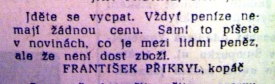 Z vánoční ankety v Rudém právu.
