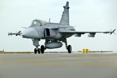 Stíhačka JAS-39 Gripen