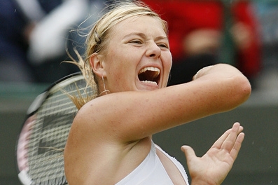 Šarapovová na Wimbledonu