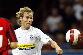 Pavel Nedvěd v dresu Juventusu.