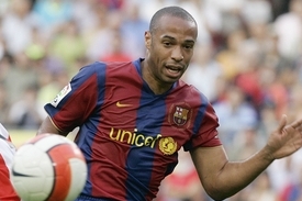 Henry v dresu Barcelony.