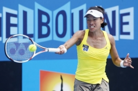 Osmatřicetiletá japonská veteránka Kimiko Dateová v Melbourne.