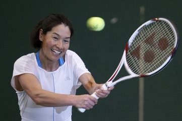 Japonská tenistka Kimiko Dateová.