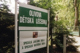 Olivova dětská léčebna v Říčanech.