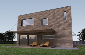 Projekt pasivního domu Ivany Vaškové.