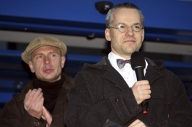 K přítomným promluvili také primář interního oddělení Jaroslav Žák.