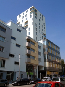 Polyfunkční dům ční do výšky 54 metrů. Polyfunkční dům ční do výšky 54 metrů.