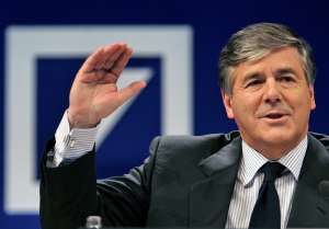 Šéf Deutsche Bank Josef Ackerman