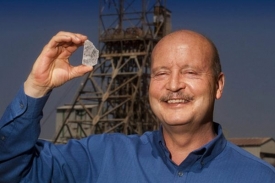 Aukční síň Sotheby's vydraží vzácený diamant.