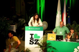 Na sjezdu se tvrdě diskutuje. Na snímku chovatel koz Stanislav Penc.