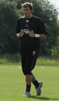Jakub Diviš, gólman fotbalistů Slavie.