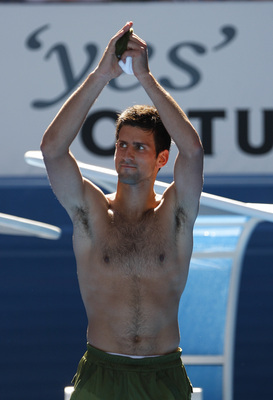 Srbský tenista Novak Djokovič.