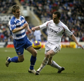 Fotbalista Readingu Kevin Doyle.