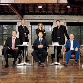 Porota z britsk&eacute; verze pořadu Dragon's Den