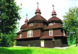 Slovenské dřevěné kostely.