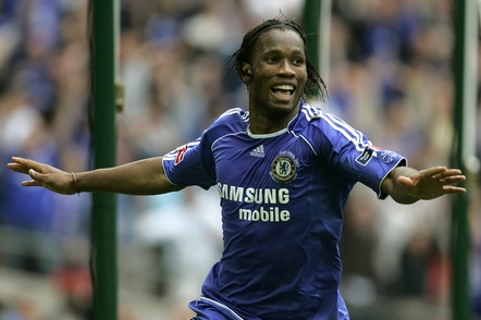 Střelec jediného gólu Didier Drogba