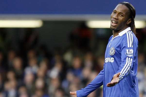 Útočník Chelsea Didier Drogba nemohl být s výkonem spokojen.