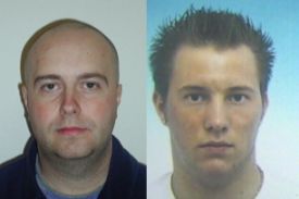 Dvojice na útěku. Vězeň Pavel Němeček a &quot;zachránce&quot; Vojtěch Janeček.