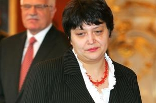 Ministryně bez portfeje Džamila Stehlíková Ministryně bez portfeje Džamila Stehlíková