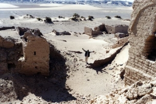 Pouštní oblast na jihu Egypta, kde unesli turisty.