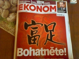 Týdeník Ekonom je jedním z produktů vydavatelství Economia.