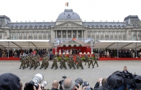 Oslavy 178. v&yacute;roč&iacute; vzniku belgick&eacute;ho kr&aacute;lovstv&iacute;.