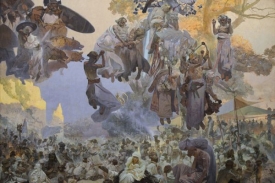 Alfons Mucha: Slavnost Svatovítova na Rujaně.