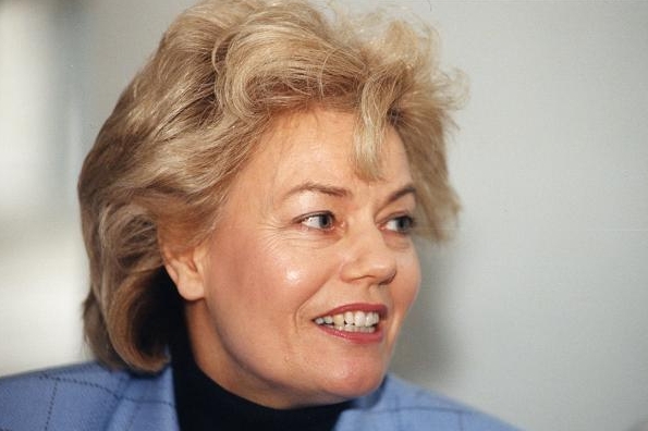 Erika Steinbachová - předsedkyně spolkového Svazu vyhnanců a poslankyně německého parlamentu za CDU