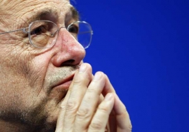 Unijní šéfdiplomat Javier Solana. Nepopudit Rusy.