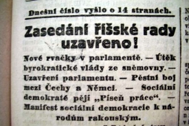 Dobový tisk líčil incident barvitě.