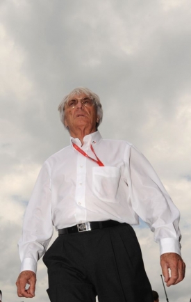 Nejmocnější muž F1 Bernie Ecclestone.