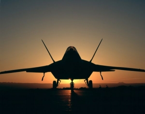 Americký bitevník pro blízkou budoucnost: F-22 Raptor.