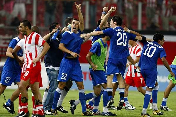 Hráči Anorthosisu Famagusta jsou ve fotbalové Lize mistrů.