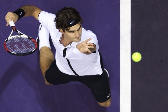 Nejbohatší tenista historie: Švýcar Roger Federer.