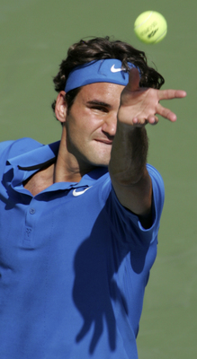 Švýcarský suverén Roger Federer