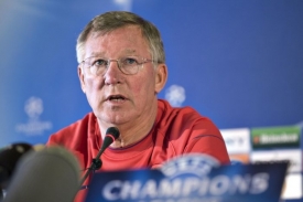 Trenér Manchesteru United Alex Ferguson.