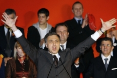 Dosavadn&iacute; prezident a volebn&iacute; favorit Filip Vujanović.