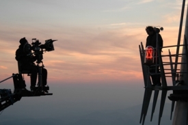 Ilustrační foto z natáčení filmu Grandhotel.