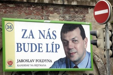 Sociální demokrat Jaroslav Foldyna.